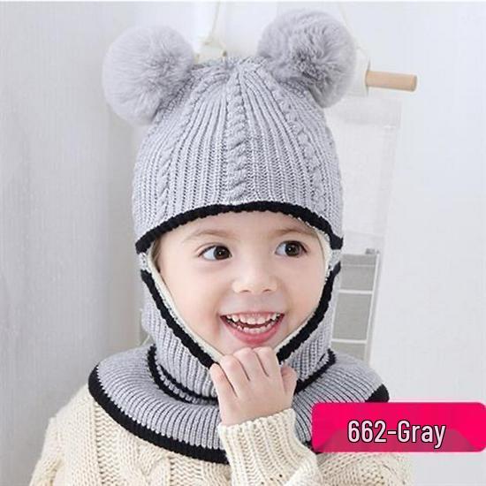 Children s Wool Hat & Scarf Set: Thickened, Plus Velvet, Warm for Boys & Girls, Suitable for Autumn/Winter. One Size сірий колір
Children s Wool Hat & Scarf Set: Thickened, Plus Velvet, Warm for Boys & Girls, Suitable for Autumn/Winter. One Size сірий колір