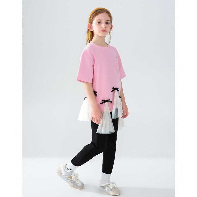 Mengtejiao Girls Mesh Patchwork Round Neck T-Shirt 160
Mengtejiao Girls Mesh Patchwork Round Neck T-Shirt 160