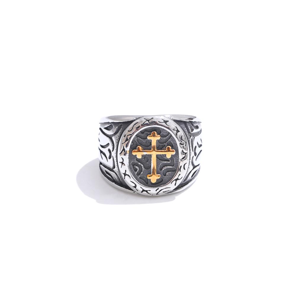 Yhpup Size 9 10 11 12# Punk Retro Cross Cast Wide Ring for Men Trend Hip Hop Street Personality Stainless Steel Finger Jewelry 12
Yhpup Size 9 10 11 12# Punk Retro Cross Cast Wide Ring for Men Trend Hip Hop Street Personality Stainless Steel Finger Jewelry 12
