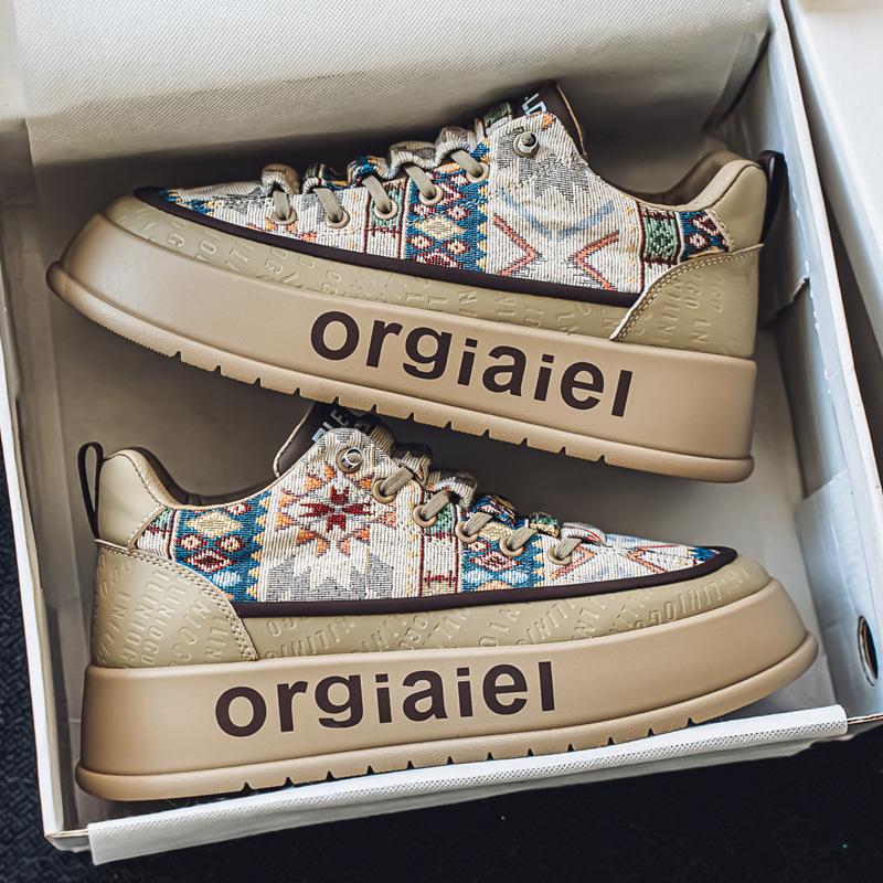 Мужская обувь 2025 новая весна Guochao платформа амортизирующая доска обувь мода досуг молодежный кампус спорт папины кроссовки 39 бежевый
Мужская обувь 2025 новая весна Guochao платформа амортизирующая доска обувь мода досуг молодежный кампус спорт папины кроссовки 39 бежевый