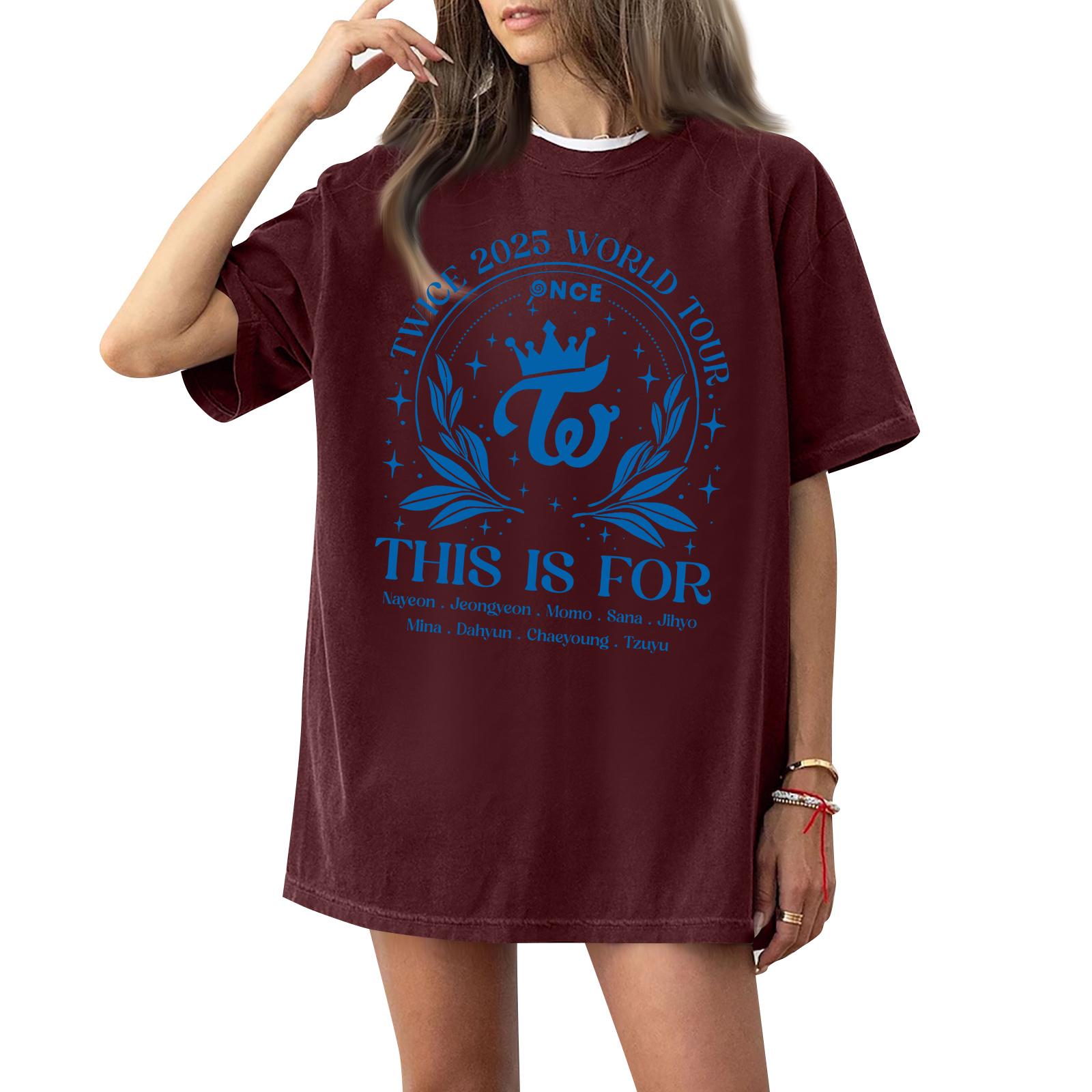 Жіноча футболка з круглим вирізом, з принтом, з короткими рукавами M винний
Жіноча футболка з круглим вирізом, з принтом, з короткими рукавами M винний