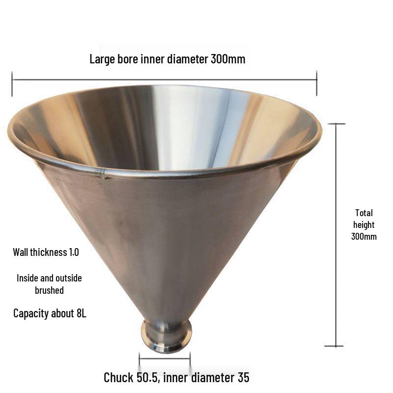 304 Stainless Steel Injection Molding Machine Conical Hopper for Paste & Liquid Food Machinery
304 Stainless Steel Injection Molding Machine Conical Hopper for Paste & Liquid Food Machinery