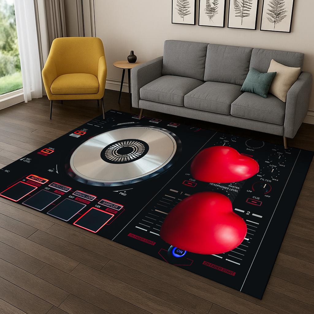 Ретро Вінілова Пластинка Музичне Мистецтво Килим Килимок для Вітальні Диван Будинок Спальня Кухня Доріжка Декор, Ігрова Кімната Нековзний Килимок 40x60cm
Ретро Вінілова Пластинка Музичне Мистецтво Килим Килимок для Вітальні Диван Будинок Спальня Кухня Доріжка Декор, Ігрова Кімната Нековзний Килимок 40x60cm