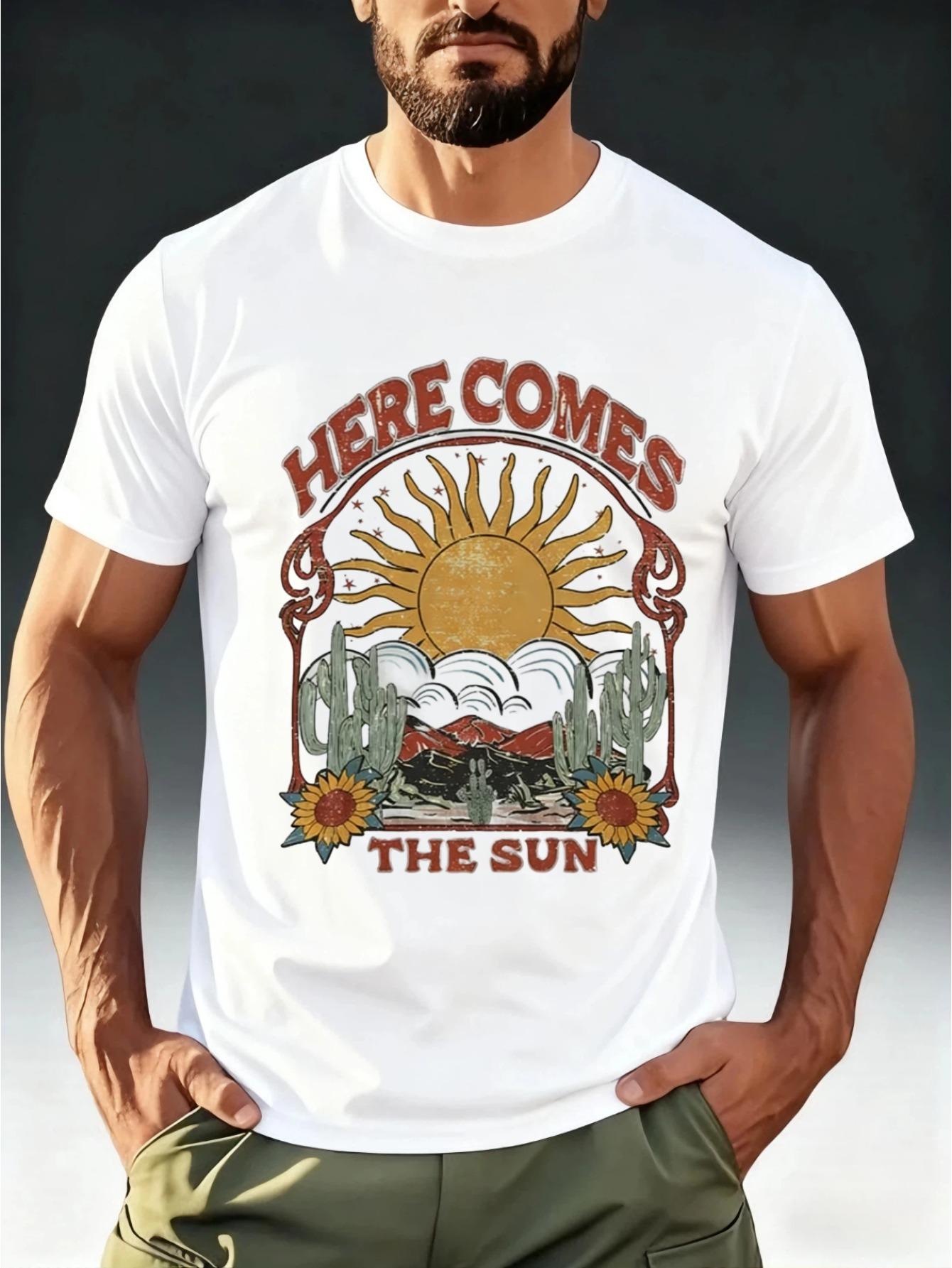 Summer Men s Pure Cotton Retro Desert Sun Theme T-shirt Casual Stylish Loose and Breathable Suitable for Everyday Wear S разноцветный
Summer Men s Pure Cotton Retro Desert Sun Theme T-shirt Casual Stylish Loose and Breathable Suitable for Everyday Wear S разноцветный