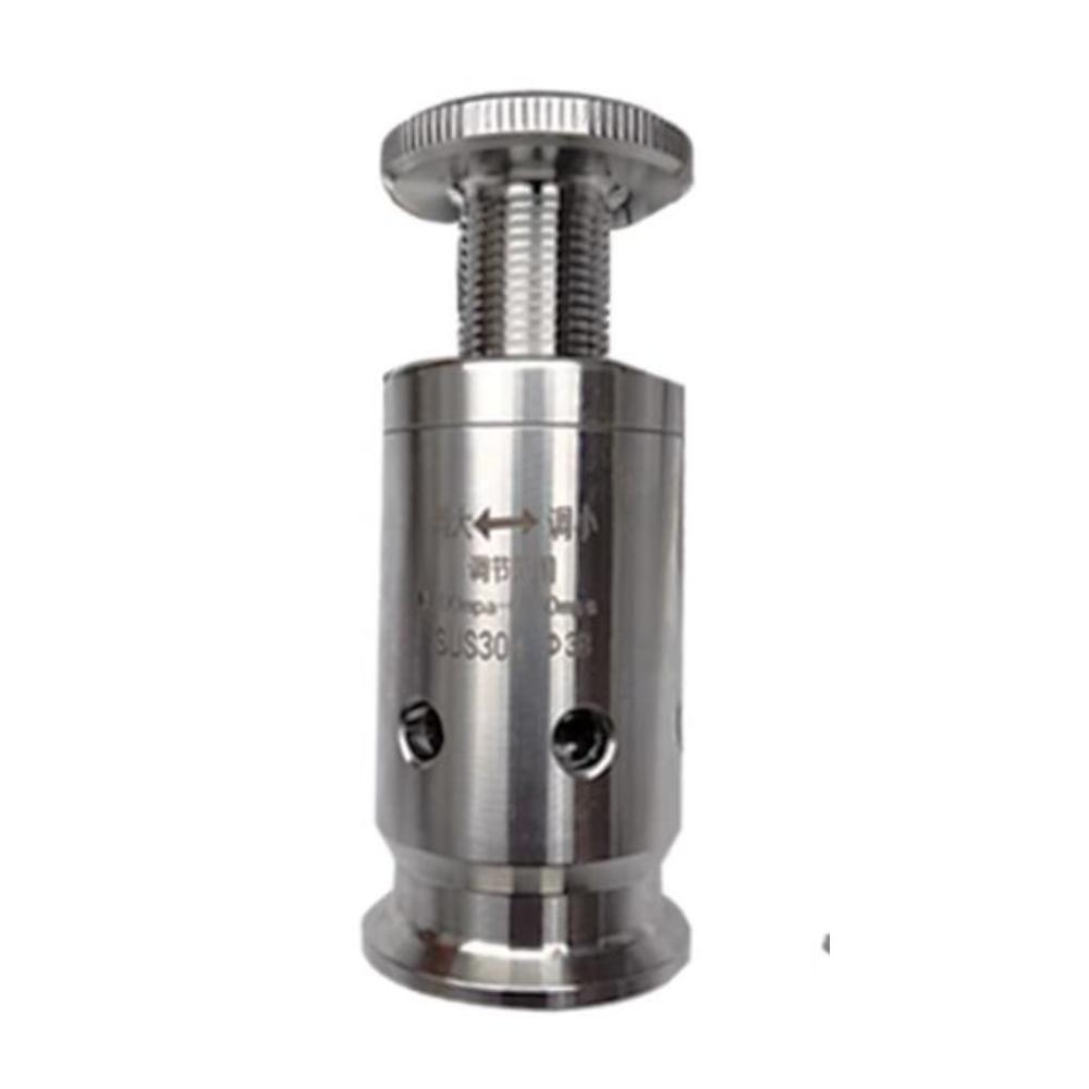 1.5 2 Tri Clamp 0.3-4 Bar Adjustable Pressure Relief Safety Valve Sanitary SUS 304 Stainless Steel Beer Brewing Fermenter Keg K50.5mm
1.5 2 Tri Clamp 0.3-4 Bar Adjustable Pressure Relief Safety Valve Sanitary SUS 304 Stainless Steel Beer Brewing Fermenter Keg K50.5mm