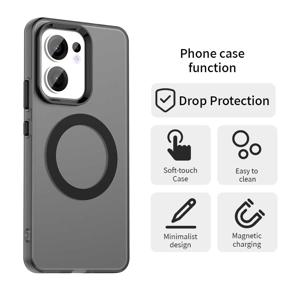 For Oppo Reno13 F 5G Case Compatible with MagSafe Anti Drop Hybrid Phone Back Cover White
For Oppo Reno13 F 5G Case Compatible with MagSafe Anti Drop Hybrid Phone Back Cover White