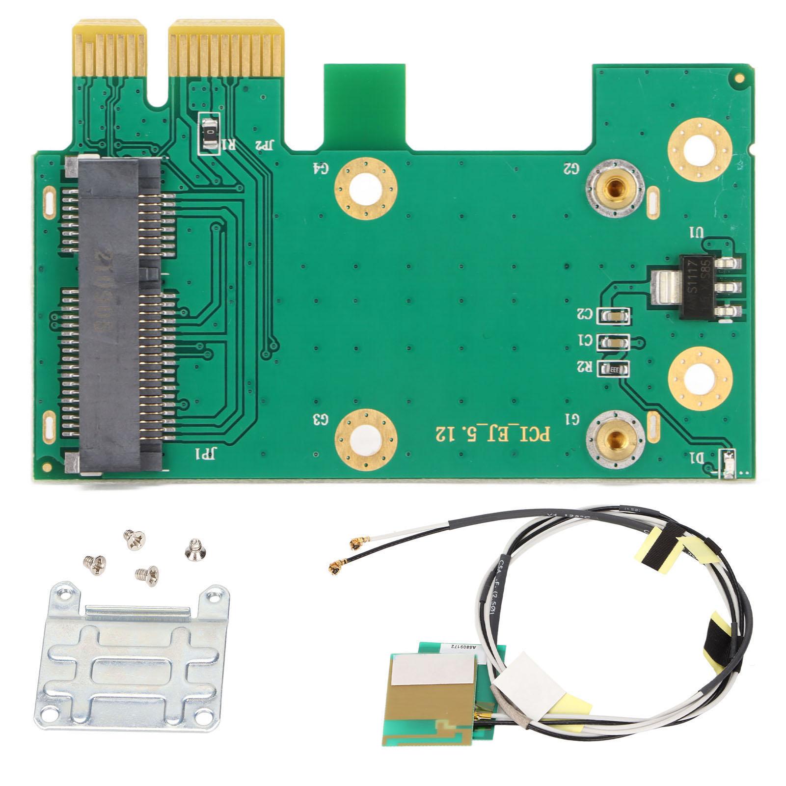 Міні-PCIE до PCIE Тонка робота Проста експлуатація Легка портативна мережева карта з друкованої плати
Міні-PCIE до PCIE Тонка робота Проста експлуатація Легка портативна мережева карта з друкованої плати
