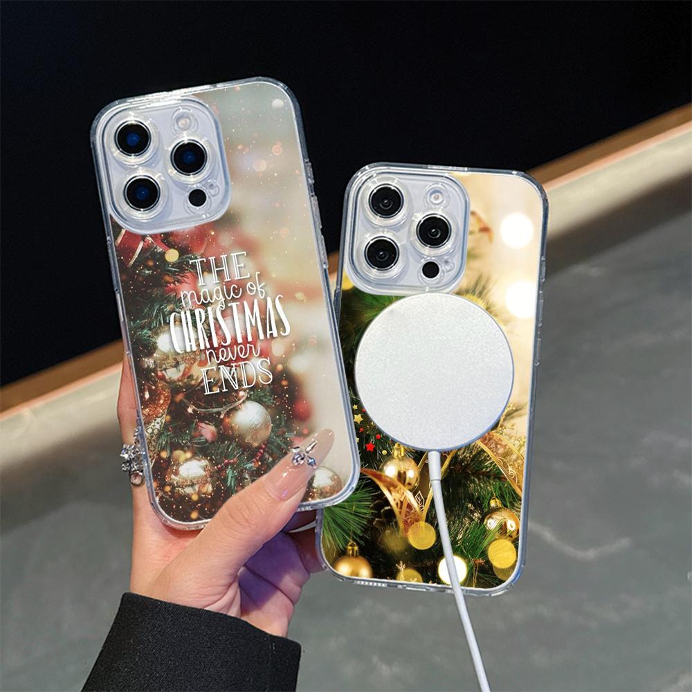 Ae115 Merry Christmas Happy New Year Magsafe Transparent Cases для Samsung S23 S24 Ultra S21 FE iPhone 16 Pro Max Magnetic Wireless Charge Back Cover for iPhone 7 Plus/8 Plus
Ae115 Merry Christmas Happy New Year Magsafe Transparent Cases для Samsung S23 S24 Ultra S21 FE iPhone 16 Pro Max Magnetic Wireless Charge Back Cover for iPhone 7 Plus/8 Plus
