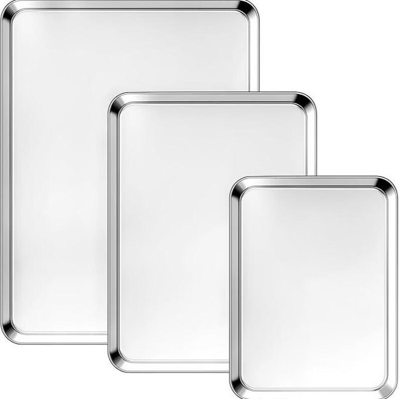 Stainless Steel Rectangular Roasting & Steaming Tray
Stainless Steel Rectangular Roasting & Steaming Tray