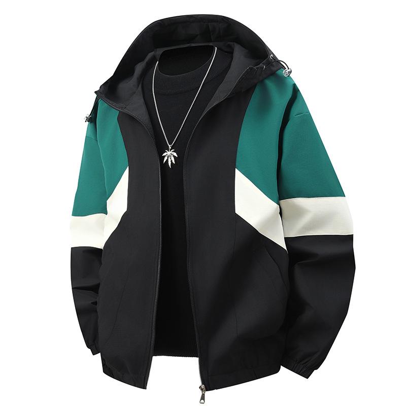 Men s Plus Size Hooded Windbreaker Jacket - Casual Loose Fit for Spring/Autumn 5XL чорний
Men s Plus Size Hooded Windbreaker Jacket - Casual Loose Fit for Spring/Autumn 5XL чорний