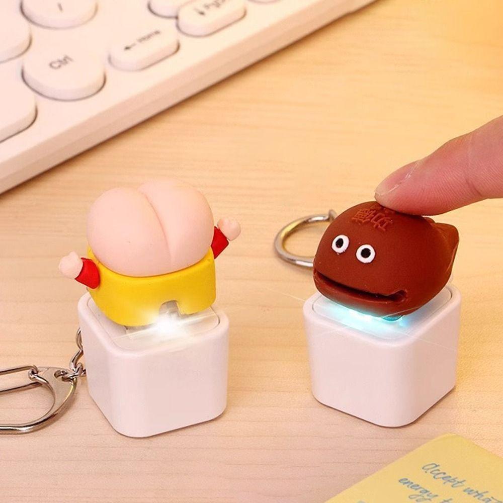 Glowing Pobo Chicken Key Chain Kawaii Glowing Toy Keyring Cartoon Keychain Pendant Student style 1
Glowing Pobo Chicken Key Chain Kawaii Glowing Toy Keyring Cartoon Keychain Pendant Student style 1