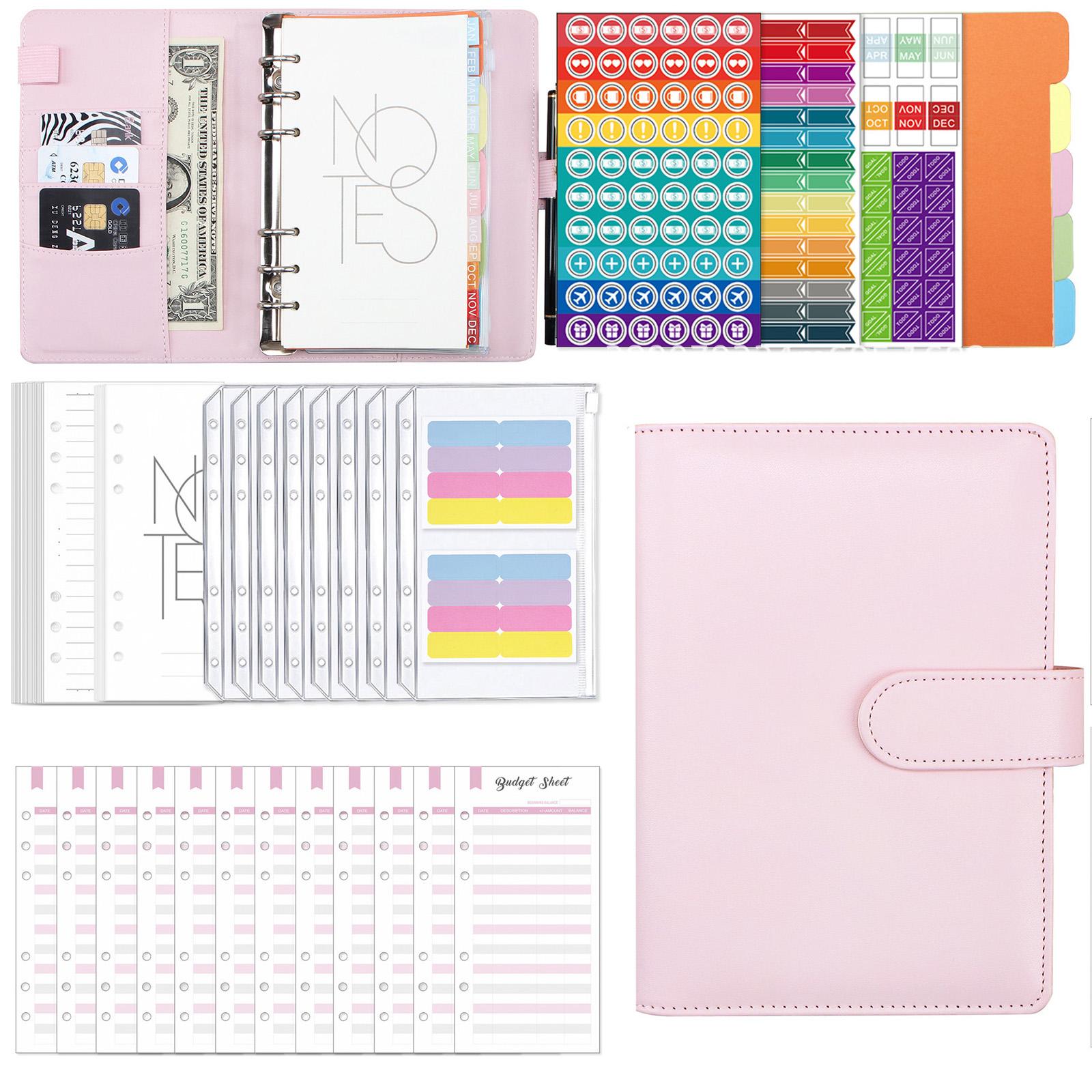 Loose-leaf Bookkeeping Notes Set Budget Planner Binder Money Envelopes Organiser With Zipper Pockets Monthly Planners #319
Loose-leaf Bookkeeping Notes Set Budget Planner Binder Money Envelopes Organiser With Zipper Pockets Monthly Planners #319