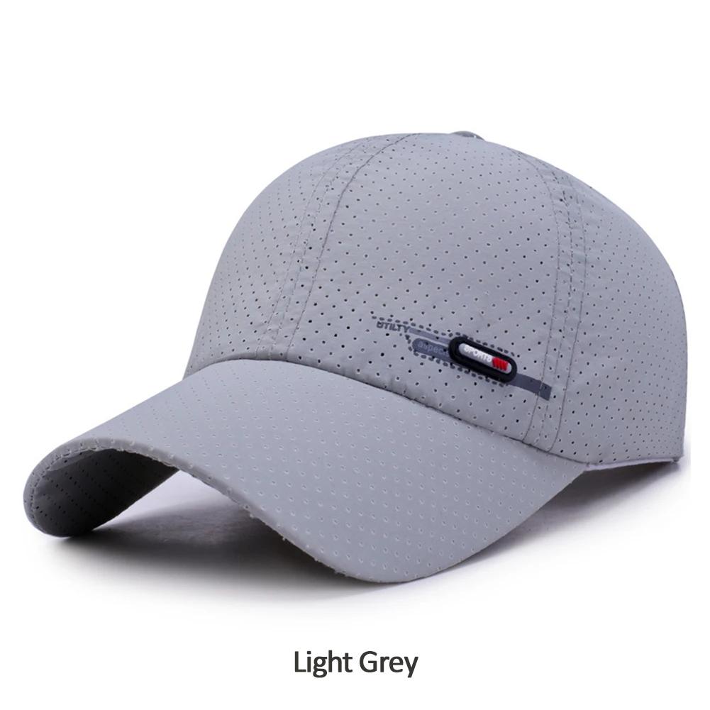Summer Luxury Brand for Men Sports Running Sweat Baseball Cap Male Canada Golf Caps Quick Dry Women Solid Snapback Bone Hat світло-сірого кольору
Summer Luxury Brand for Men Sports Running Sweat Baseball Cap Male Canada Golf Caps Quick Dry Women Solid Snapback Bone Hat світло-сірого кольору
