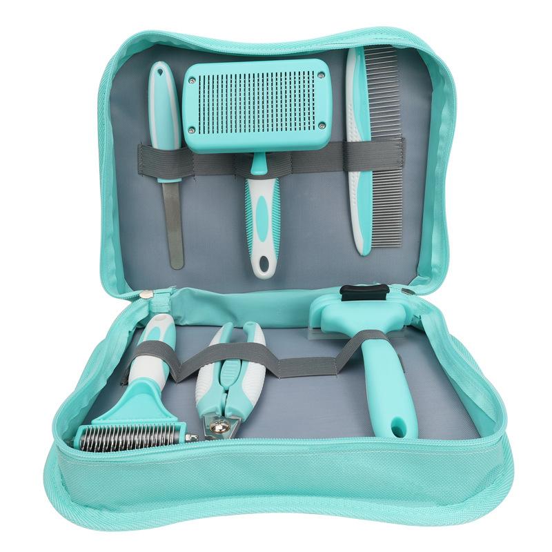 Pet comb open knot hair removal comb needle comb, nail clippers file set, cleaning and beauty tool set 92572
Pet comb open knot hair removal comb needle comb, nail clippers file set, cleaning and beauty tool set 92572
