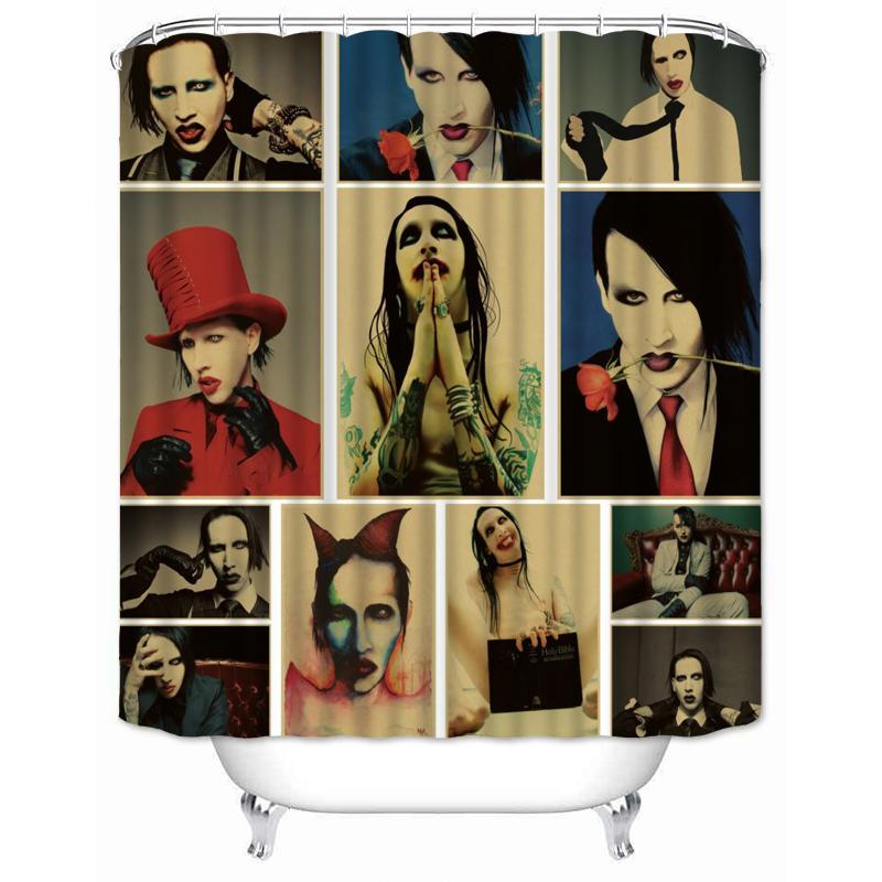 Musife Custom Marilyn Manson Shower Curtain Cartoon Waterproof Polyester Fabric Bathroom With Hooks Diy Home Decor W60H190(CM)-1 Pcs
Musife Custom Marilyn Manson Shower Curtain Cartoon Waterproof Polyester Fabric Bathroom With Hooks Diy Home Decor W60H190(CM)-1 Pcs
