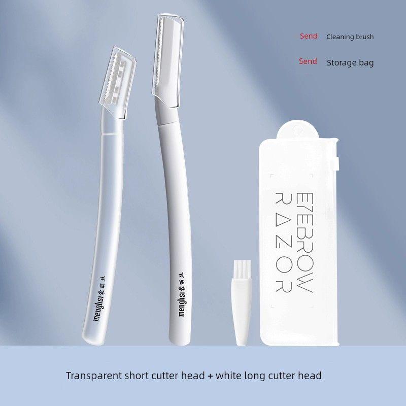 Safety Dedicated Men s Suit Eye-Brow Knife Transparent Short + White Long
Safety Dedicated Men s Suit Eye-Brow Knife Transparent Short + White Long