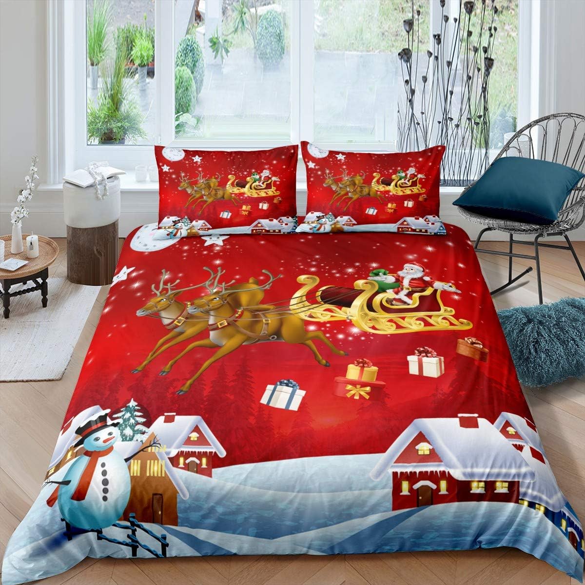 Santa Claus Bedding Set, Christmas Tree Duvet Cover Full Queen,Galaxy Starry Sky Comforter Cover Decor New Quilt Cover EU Single(135x200cm)
Santa Claus Bedding Set, Christmas Tree Duvet Cover Full Queen,Galaxy Starry Sky Comforter Cover Decor New Quilt Cover EU Single(135x200cm)