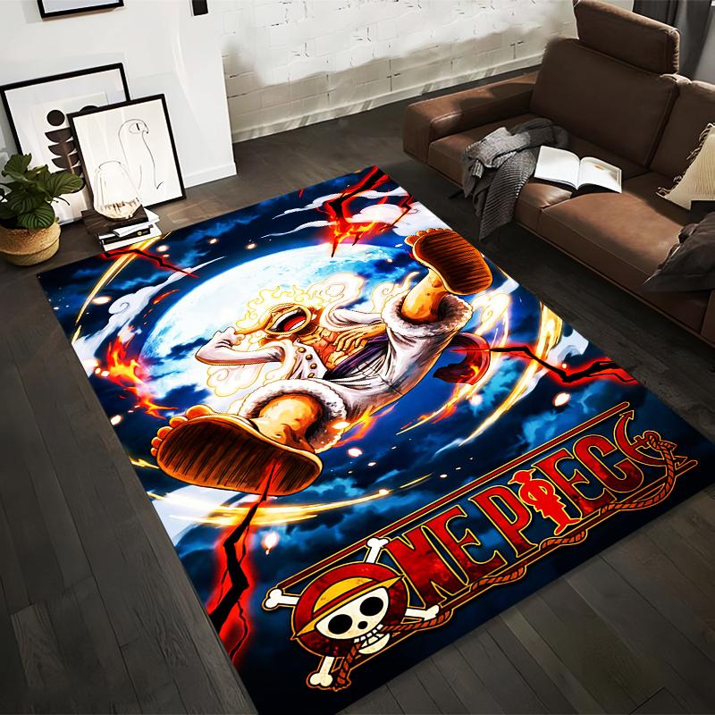 One Piece Anime Luffy Gear Fifth Rug - Cartoon Design Carpet Decor Suitable for use as an anti-slip for living room bedroom sofas 40x60cm( 15x23in )
One Piece Anime Luffy Gear Fifth Rug - Cartoon Design Carpet Decor Suitable for use as an anti-slip for living room bedroom sofas 40x60cm( 15x23in )