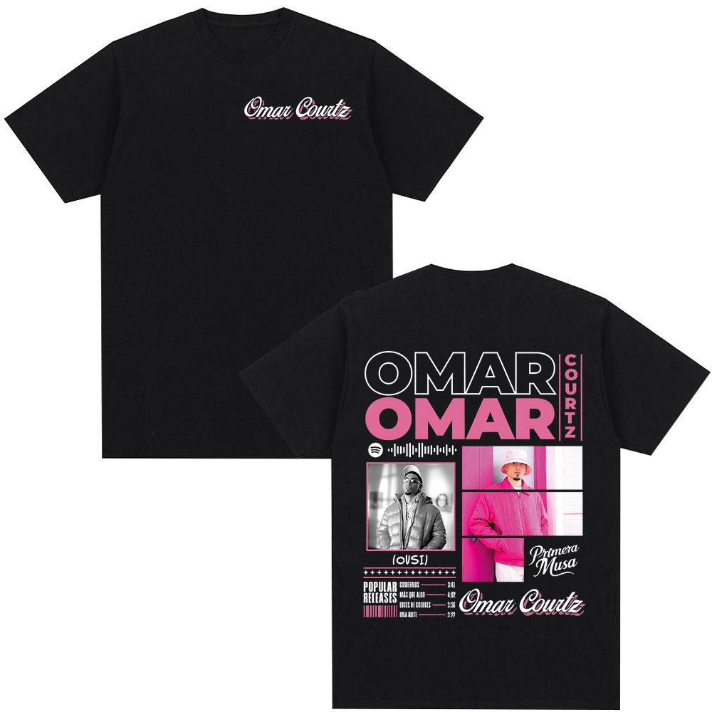 Rapper Omar Courtz Primera Musa T Shirt Unisexs Women Clothing Hip Hop Fashion Tshirt Casual Cotton Loose Short Sleeve Tshirts 4XL
Rapper Omar Courtz Primera Musa T Shirt Unisexs Women Clothing Hip Hop Fashion Tshirt Casual Cotton Loose Short Sleeve Tshirts 4XL