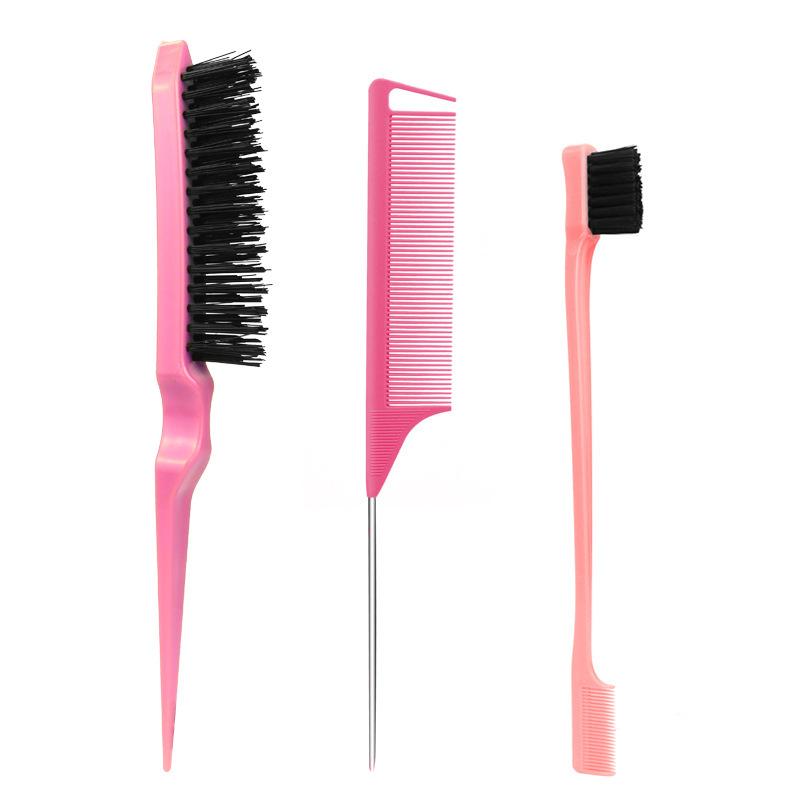 Hair Styling Comb Set 3 Pieces Includes Tail Comb Detangling Brush and Scalp Massager Suitable for Home Use and Professional Hair Care One Size розовый
Hair Styling Comb Set 3 Pieces Includes Tail Comb Detangling Brush and Scalp Massager Suitable for Home Use and Professional Hair Care One Size розовый