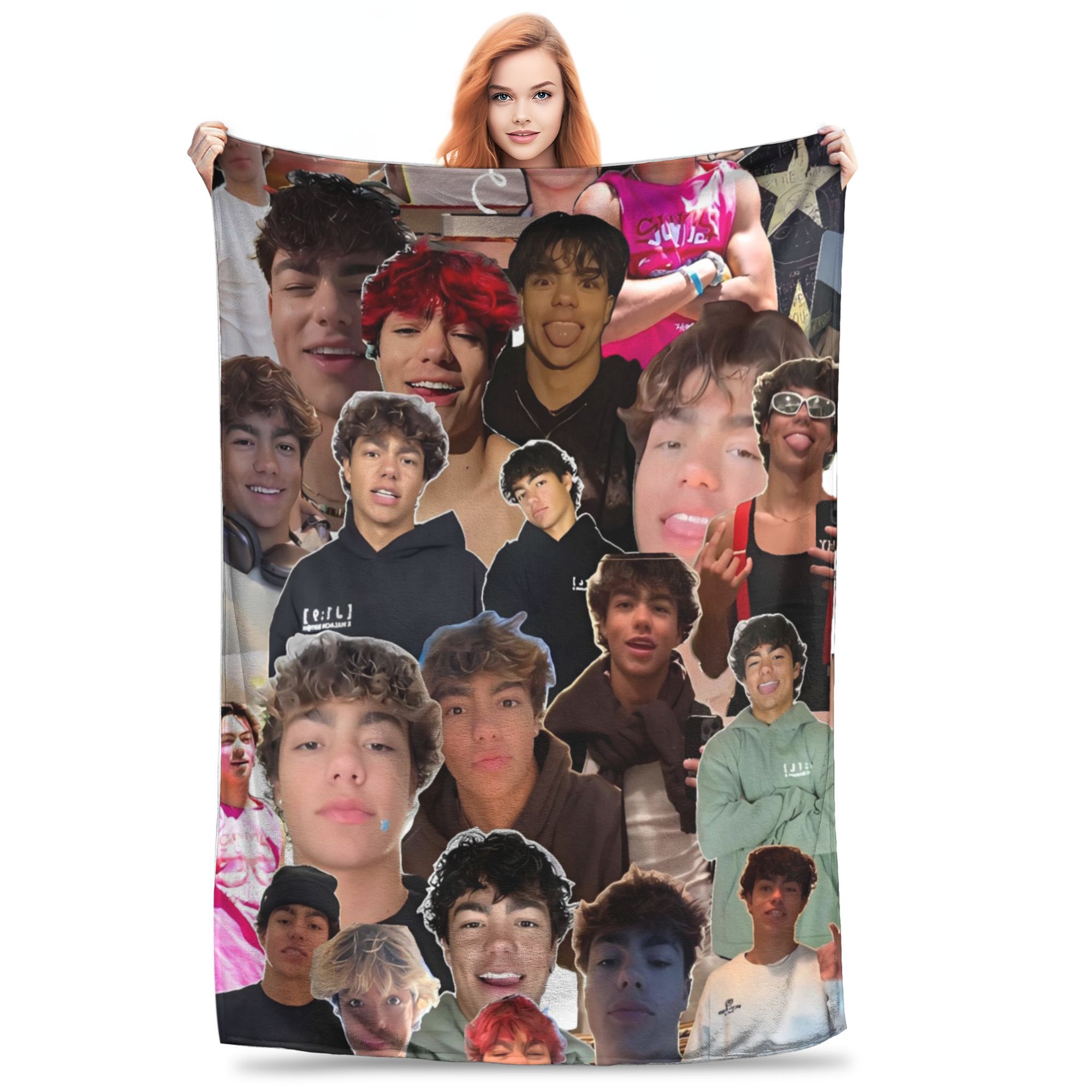 Malachi Barton American Actor Plush Blanket Girls Boys Flannel Throw Blanket For Couch Chair Sofa Bed Warm Soft Bedspread Gift 75x90cm
Malachi Barton American Actor Plush Blanket Girls Boys Flannel Throw Blanket For Couch Chair Sofa Bed Warm Soft Bedspread Gift 75x90cm