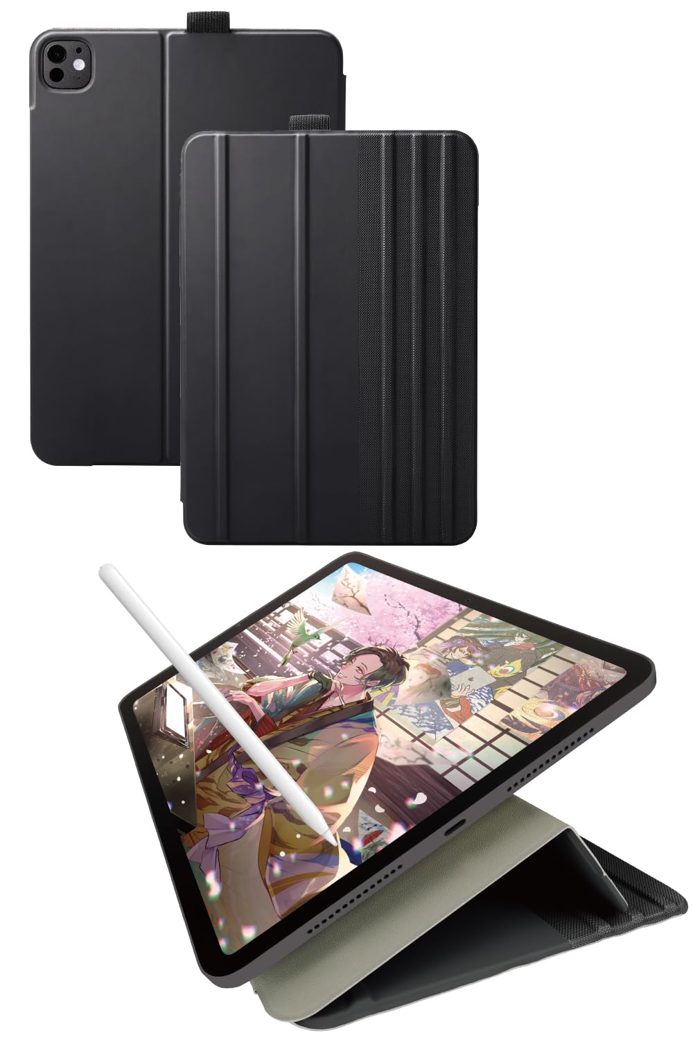 Elecom Чехол для iPad Pro 11 дюймов, модель 2024 года, регулируемый угол наклона, отделение для ручек с клапаном (М4) 7-уровневый TB-A24PMWVDBK чёрный
Elecom Чехол для iPad Pro 11 дюймов, модель 2024 года, регулируемый угол наклона, отделение для ручек с клапаном (М4) 7-уровневый TB-A24PMWVDBK чёрный