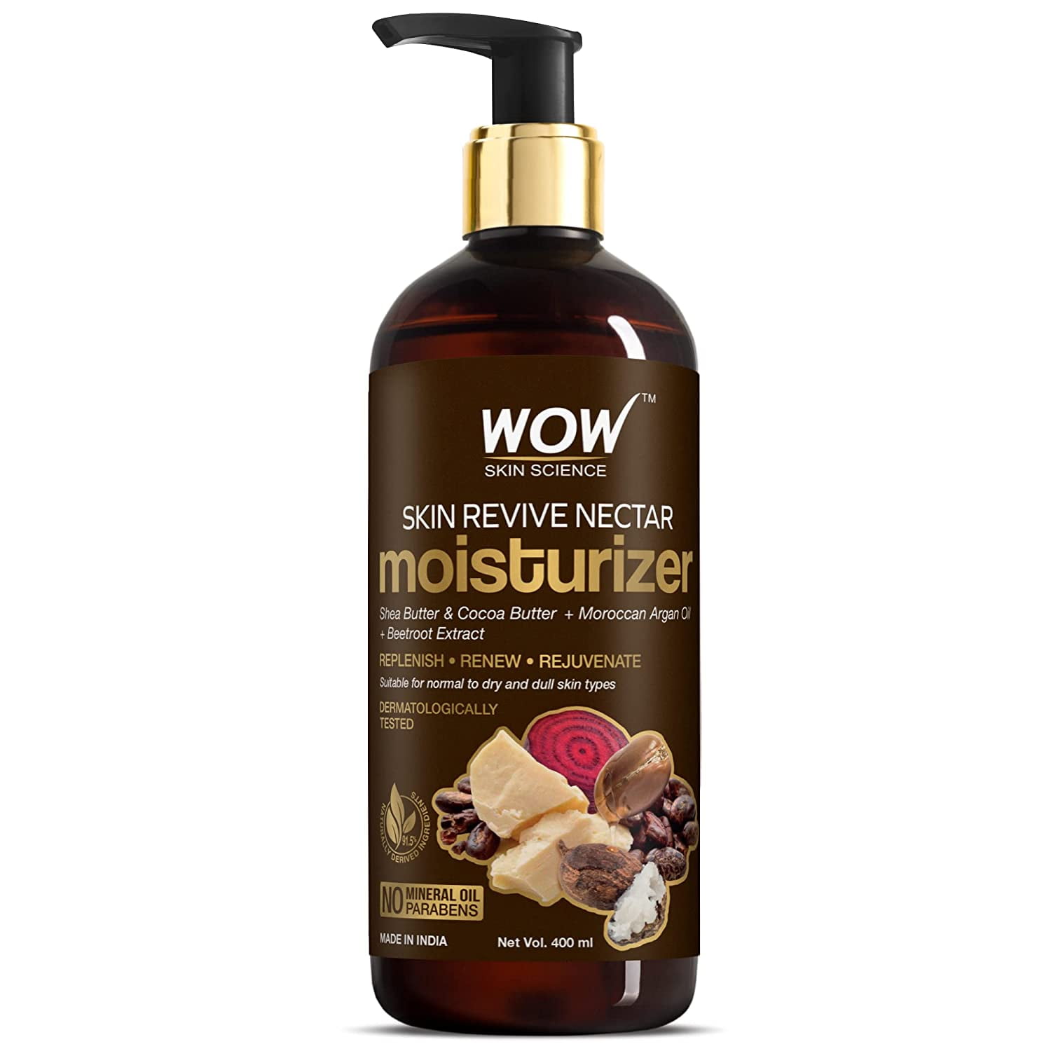 Wow Skin Science Cream Revive Nectar Увлажняющий крем с минеральным маслом - 400 мл
Wow Skin Science Cream Revive Nectar Увлажняющий крем с минеральным маслом - 400 мл