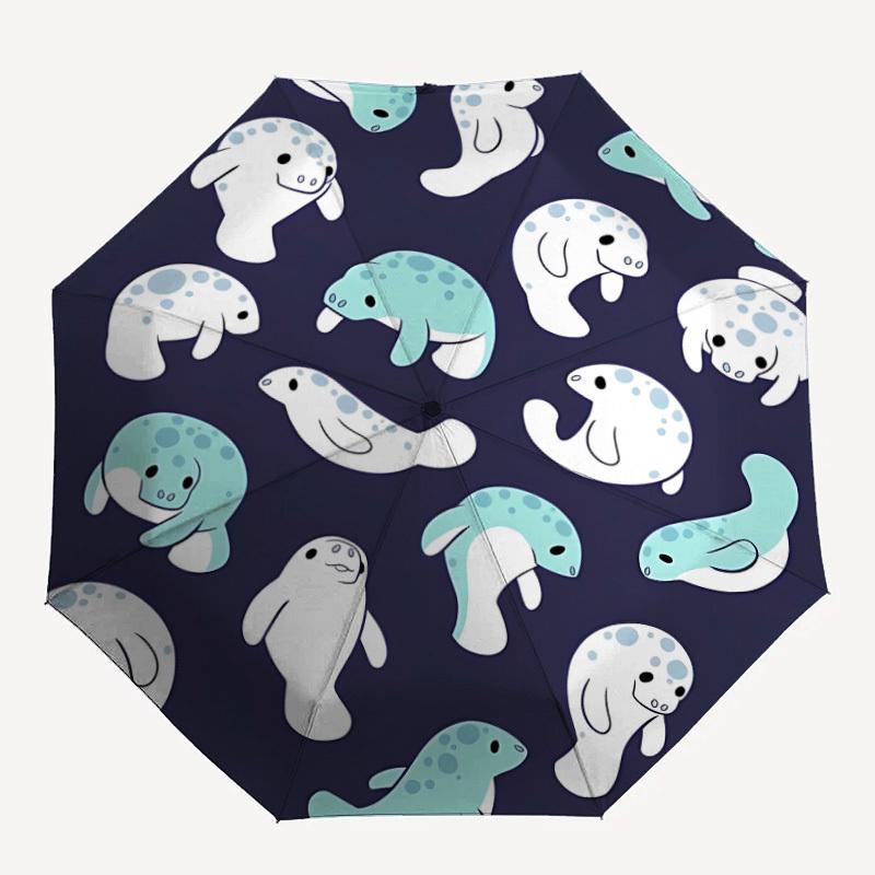 1pc Seal Marine Fashionable Automatic Opening/Closing Folding Umbrella with 8 Bones, Windproof Portable, Daily Use133
1pc Seal Marine Fashionable Automatic Opening/Closing Folding Umbrella with 8 Bones, Windproof Portable, Daily Use133