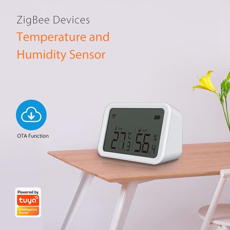 NEO NAS-TH02B Multifunction Sensor Tuya ZigBee Smart Temperature and Humidity Detector with Luminous Intensity Detection Type A
NEO NAS-TH02B Multifunction Sensor Tuya ZigBee Smart Temperature and Humidity Detector with Luminous Intensity Detection Type A