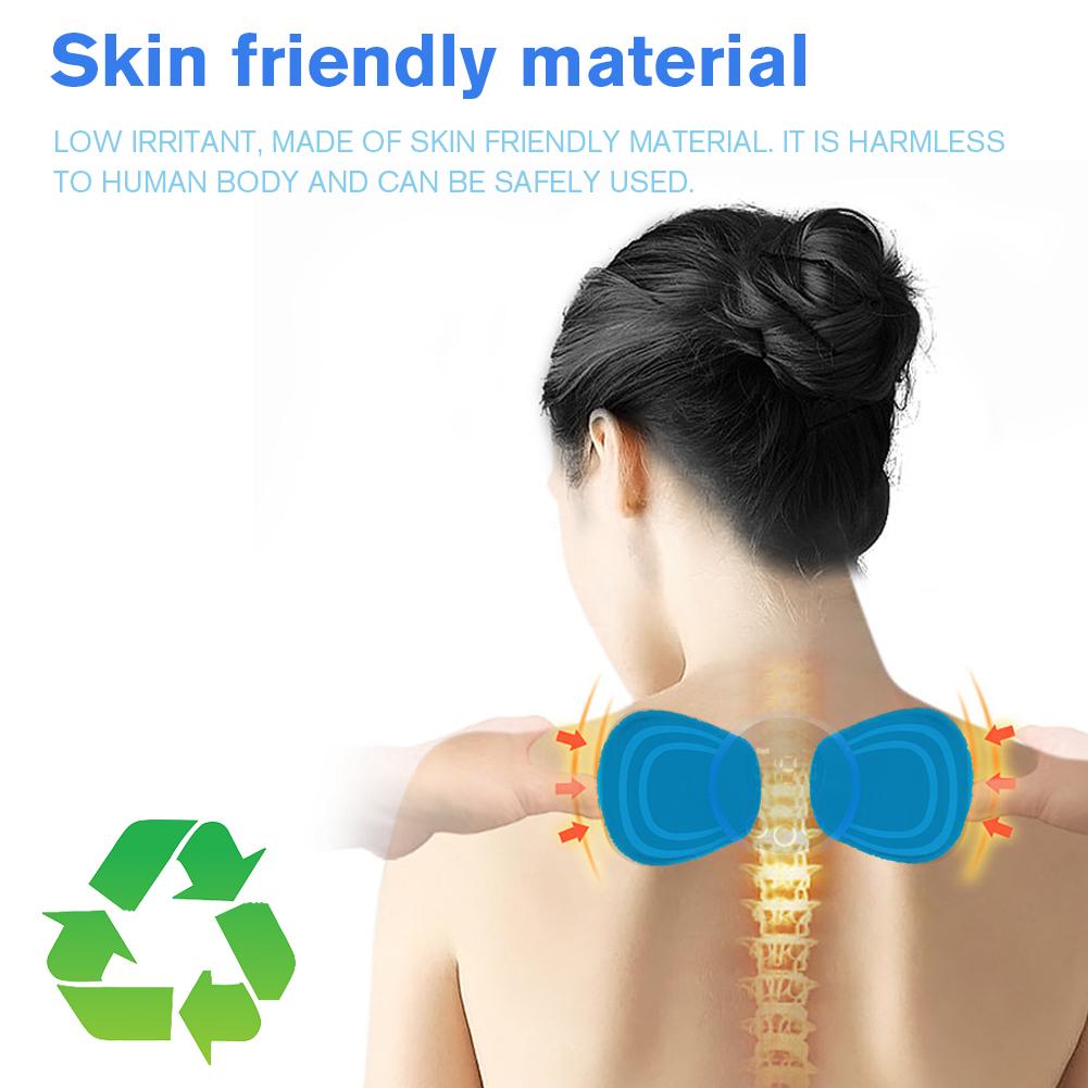 1Pair/2pcs Massager Pads Replacement Silicon Gel Massager Patch Reusable Safe Comfortable Harmless EMS Neck Trainer Accessories spain
1Pair/2pcs Massager Pads Replacement Silicon Gel Massager Patch Reusable Safe Comfortable Harmless EMS Neck Trainer Accessories spain