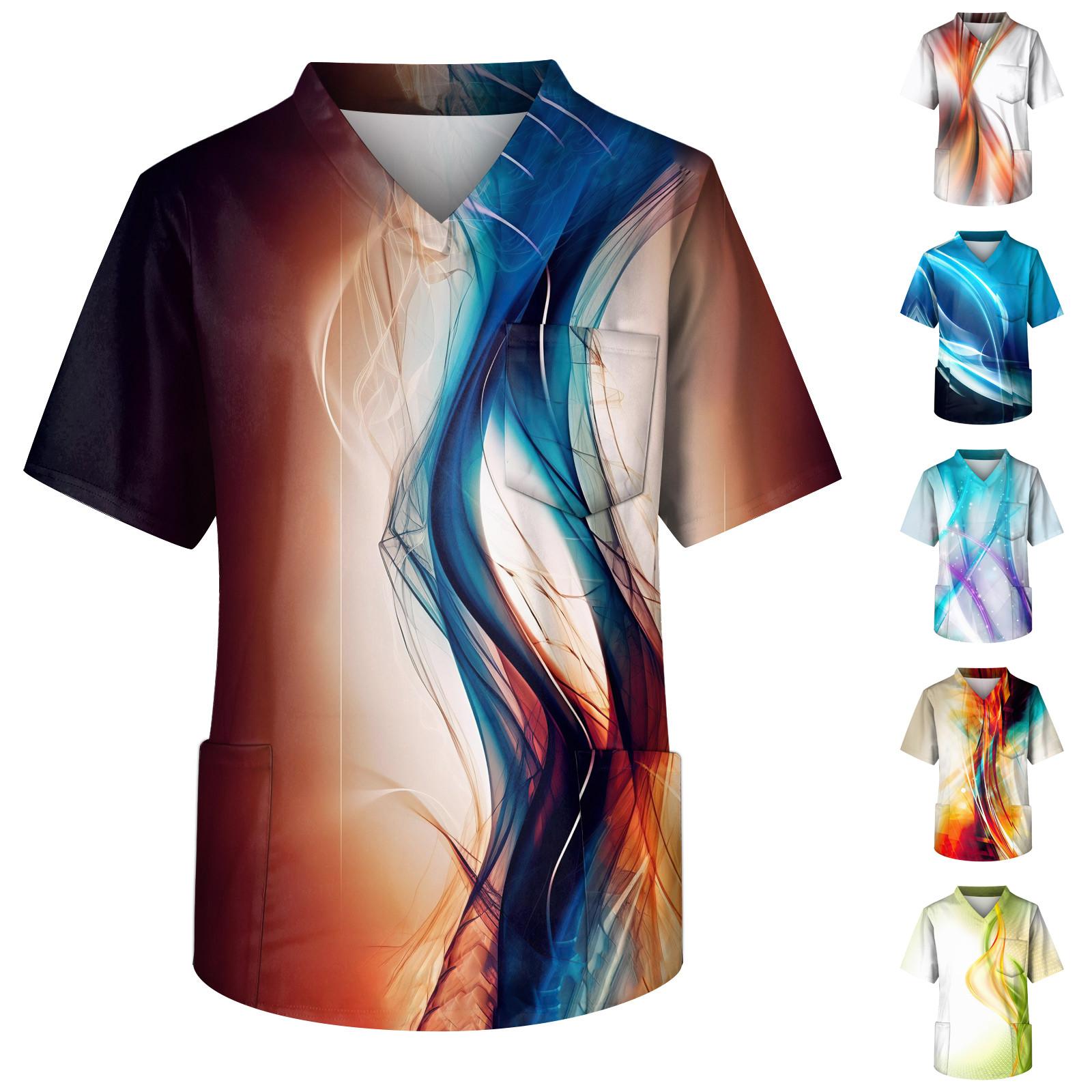 Мужской топ с коротким рукавом и V-образным вырезом с принтом нагрудного кармана
Мужской топ с коротким рукавом и V-образным вырезом с принтом нагрудного кармана