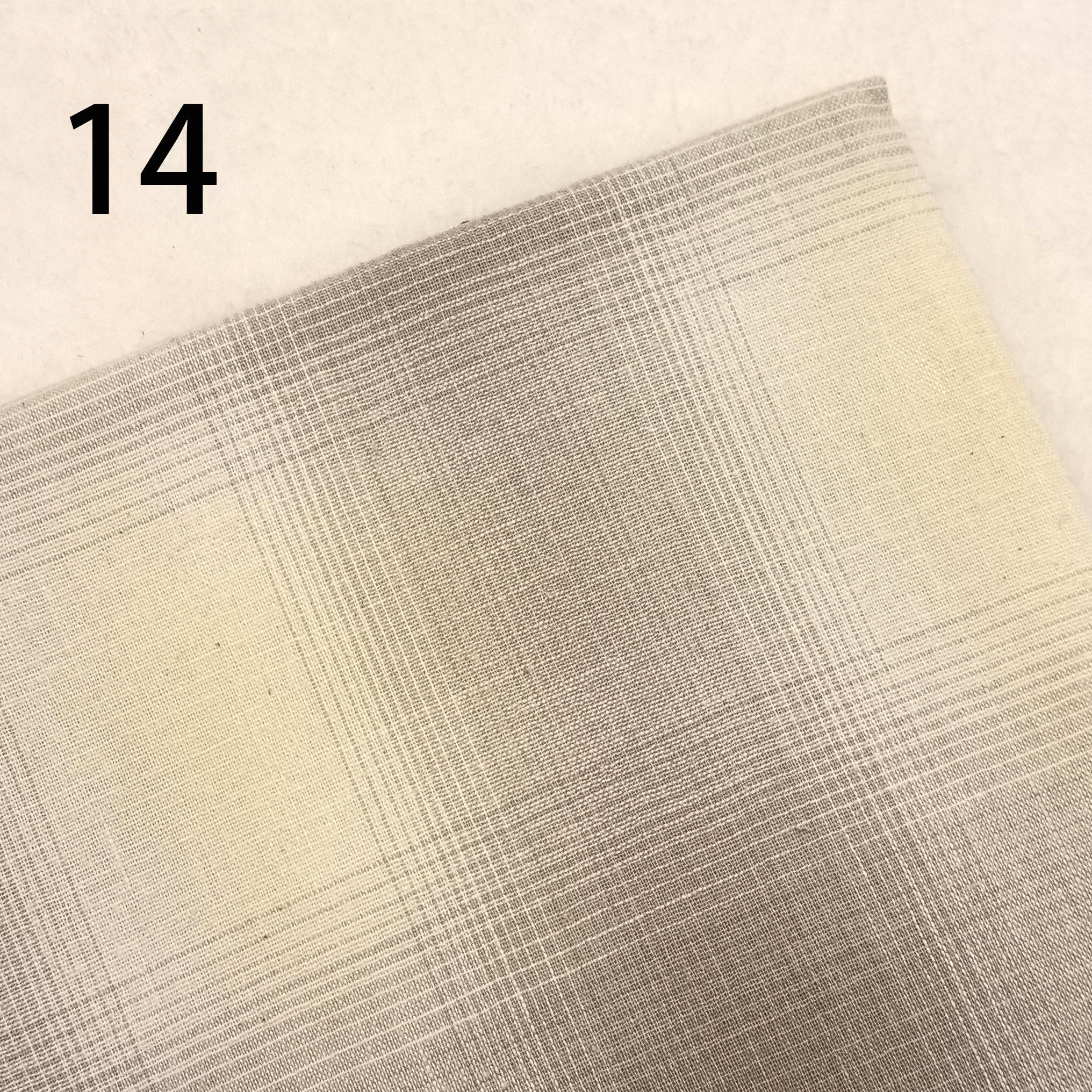 Gradient color Japanese Yarn-dyed fabric handmade DIY Patchwork 100% Cotton Fabric For Sewing Doll clothes Quilt cloth 35cm x 50cm
Gradient color Japanese Yarn-dyed fabric handmade DIY Patchwork 100% Cotton Fabric For Sewing Doll clothes Quilt cloth 35cm x 50cm