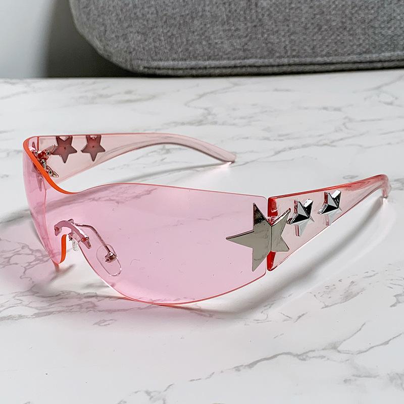 New Women s Fashion Y2K Sunglasses Star Decorative Large Frame Sun Glasses Outdoor Sports Cycling Eyewear UV400 Gafas De Sol
New Women s Fashion Y2K Sunglasses Star Decorative Large Frame Sun Glasses Outdoor Sports Cycling Eyewear UV400 Gafas De Sol