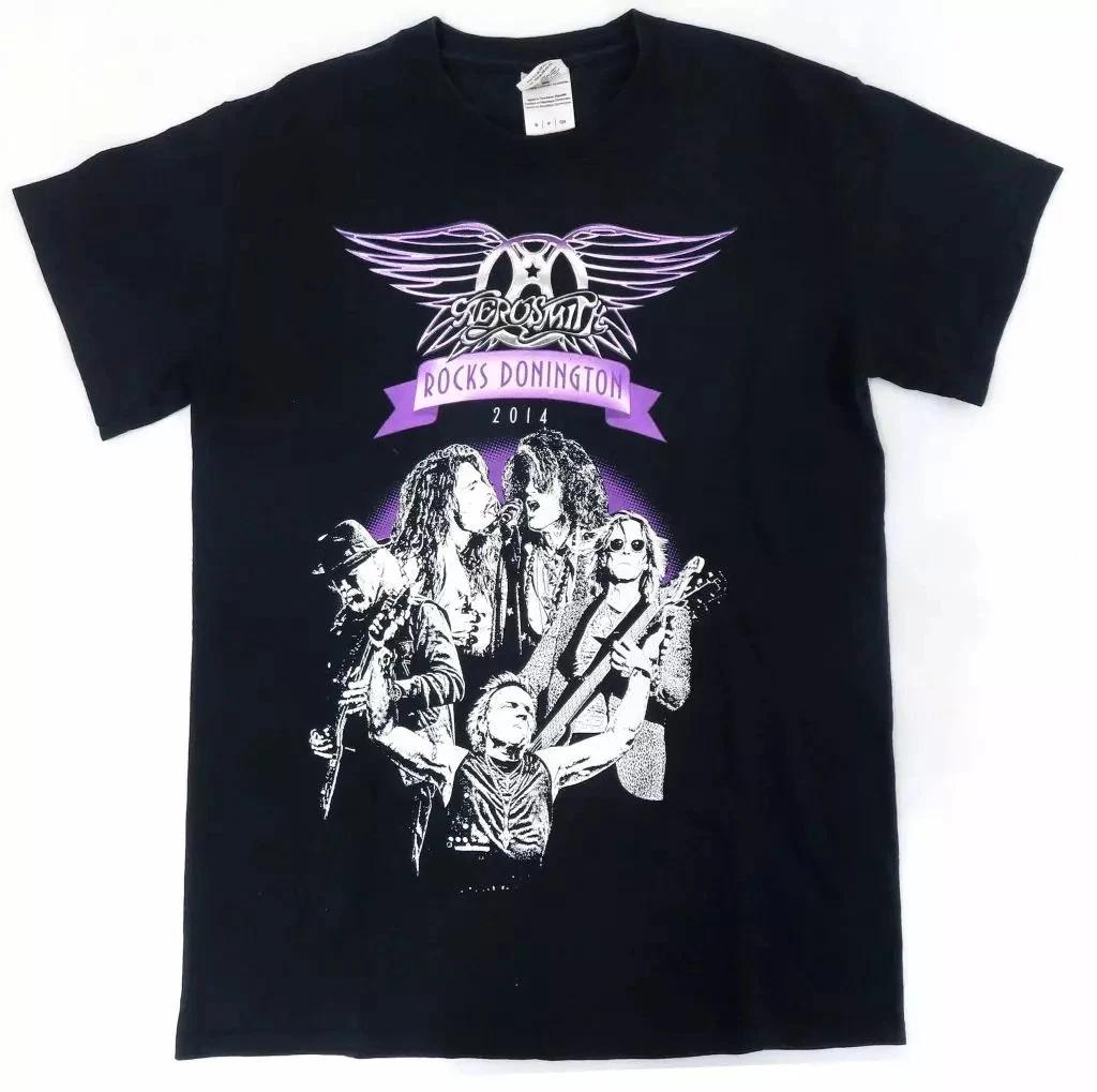 Aerosmith Black T T-Shirt L size Blu ray DVD Rocks Donington 2014 Limited Edition XL
Aerosmith Black T T-Shirt L size Blu ray DVD Rocks Donington 2014 Limited Edition XL