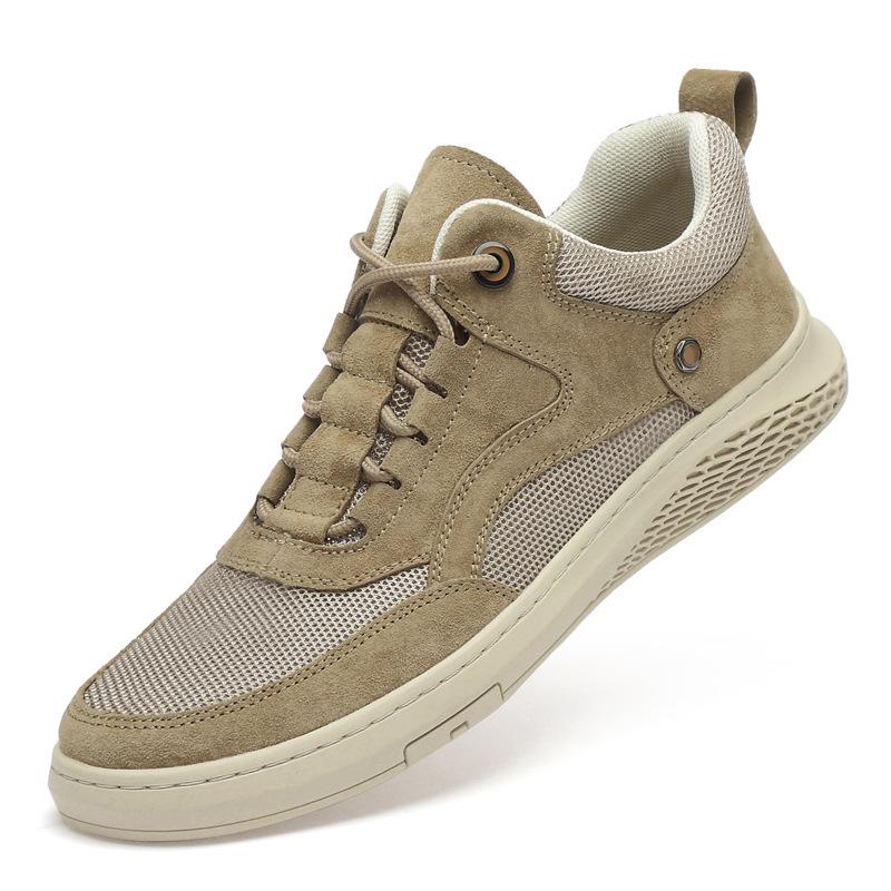 Men s shoes pigskin trend low-top board shoes soft-soled mesh breathable casual flat shoes men s trendy shoes 38
Men s shoes pigskin trend low-top board shoes soft-soled mesh breathable casual flat shoes men s trendy shoes 38