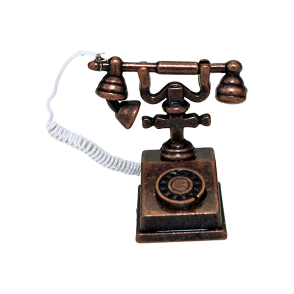 Ретро-роторная модель телефона для кукольного дома, долговечность и изысканное ремесло, миниатюрная модель телефона
Ретро-роторная модель телефона для кукольного дома, долговечность и изысканное ремесло, миниатюрная модель телефона