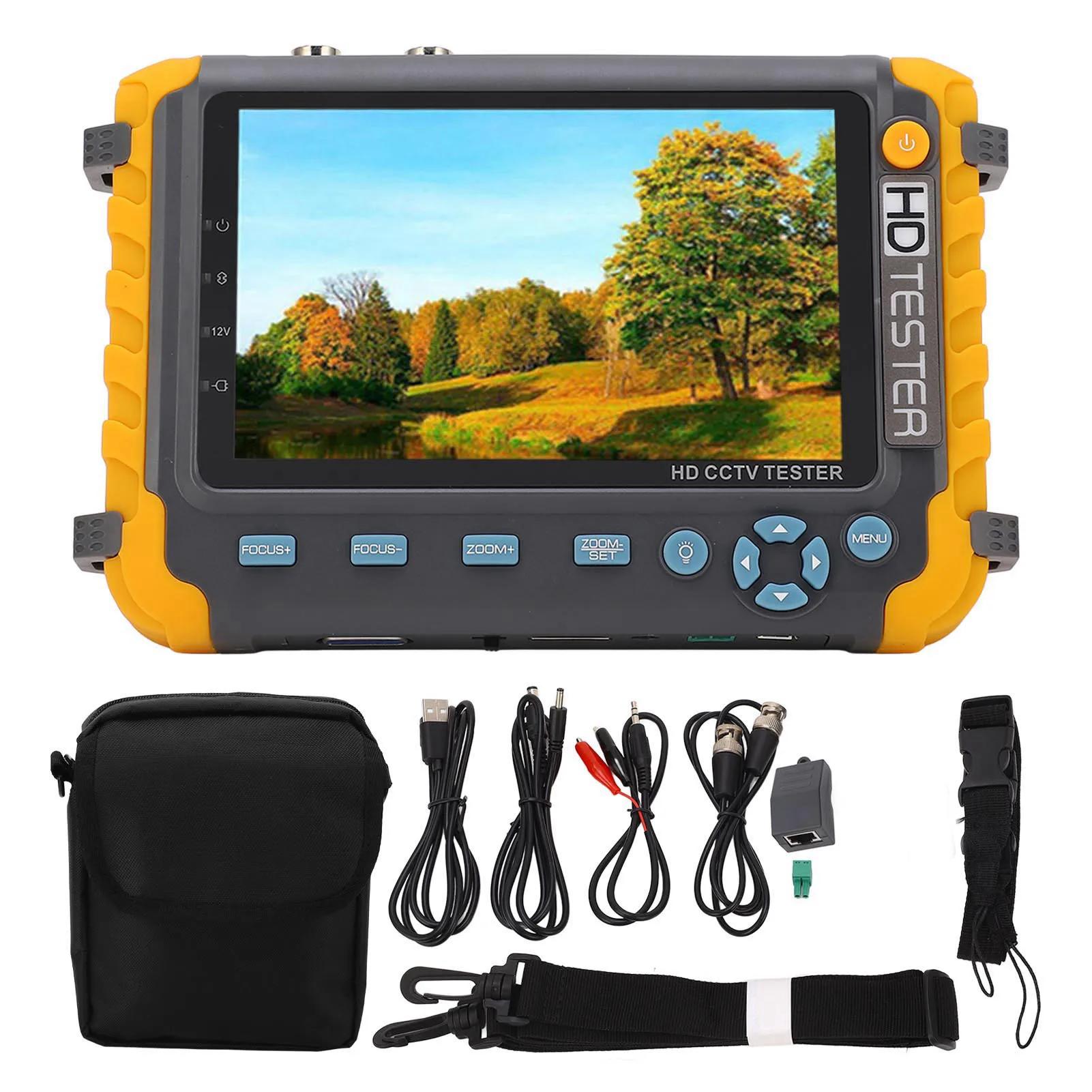 CCTV Camera Tester 8MP 5 Inch Screen VGA HD Multimedia Interface Input Coaxial AHD TVI CVI Camera Monitor Analog Camera Tester
CCTV Camera Tester 8MP 5 Inch Screen VGA HD Multimedia Interface Input Coaxial AHD TVI CVI Camera Monitor Analog Camera Tester