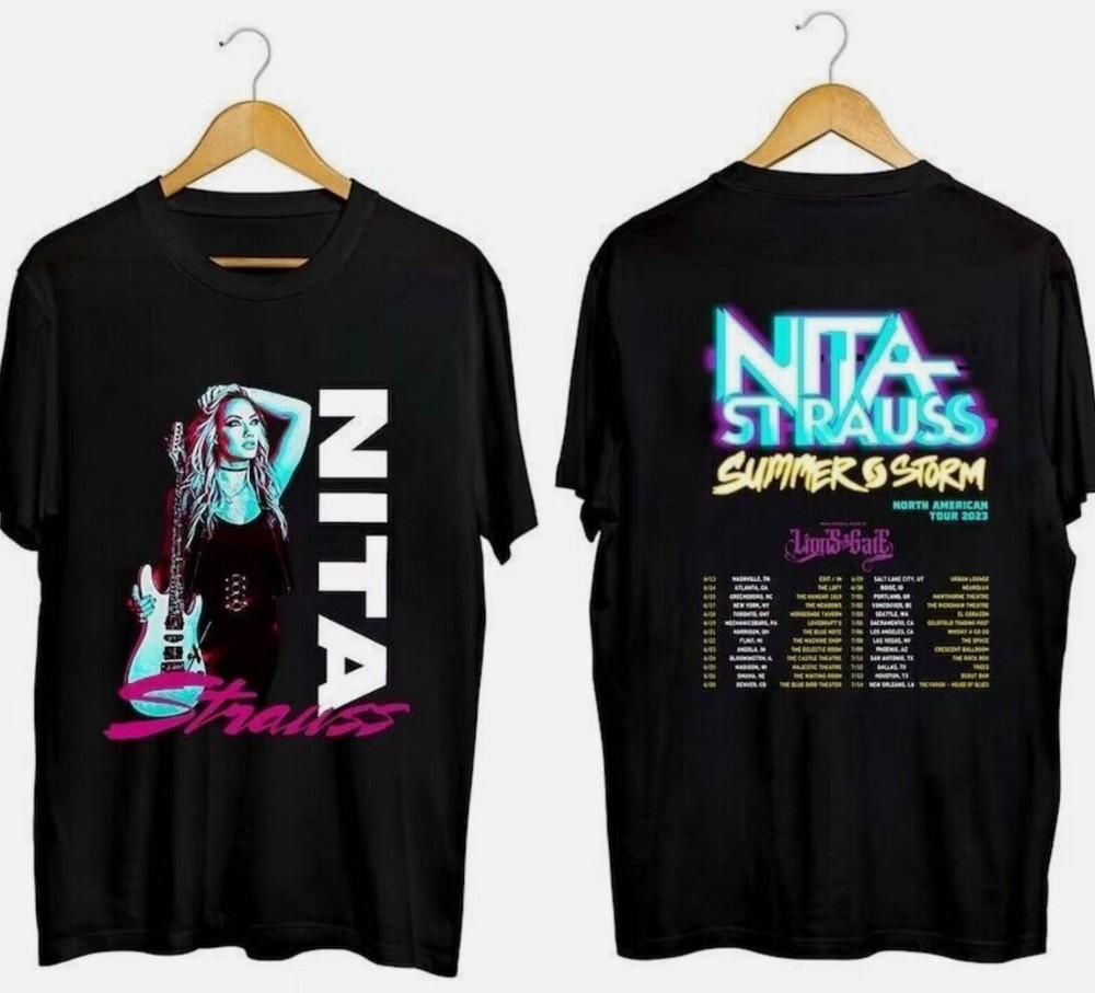 Nita Strauss Summer Storm 2023 Tour Unisex Shirt S5XL Gift for fans Unisex T-Shirt L
Nita Strauss Summer Storm 2023 Tour Unisex Shirt S5XL Gift for fans Unisex T-Shirt L