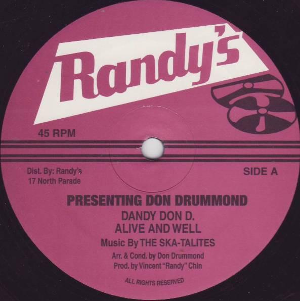 10inch Record DON DRUMMOND THE SKATALITES Presenting Don Drummond NONE RANDYS Reggae Ska Dub Used
10inch Record DON DRUMMOND THE SKATALITES Presenting Don Drummond NONE RANDYS Reggae Ska Dub Used