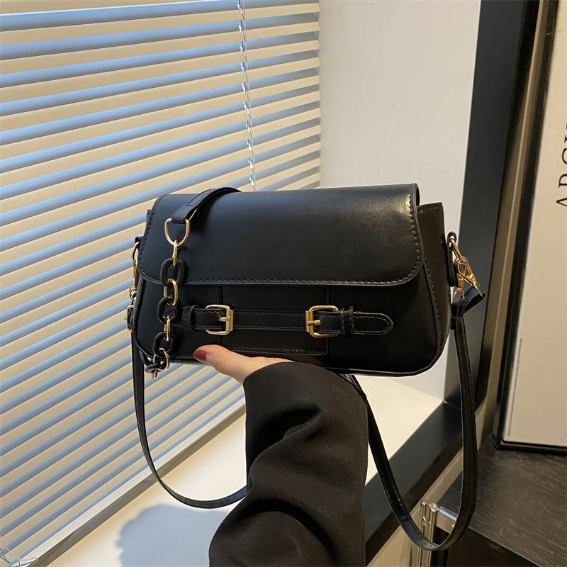 Today s popular small square bag summer new handbag high-end shoulder bag retro contrasting color messenger bag women чорний
Today s popular small square bag summer new handbag high-end shoulder bag retro contrasting color messenger bag women чорний