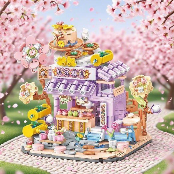 Latest Food Shops Construction Blocks Chinese Noodle House Girl City Street Scenery National Snack Street Food Shop Decoratio Present No Box
Latest Food Shops Construction Blocks Chinese Noodle House Girl City Street Scenery National Snack Street Food Shop Decoratio Present No Box
