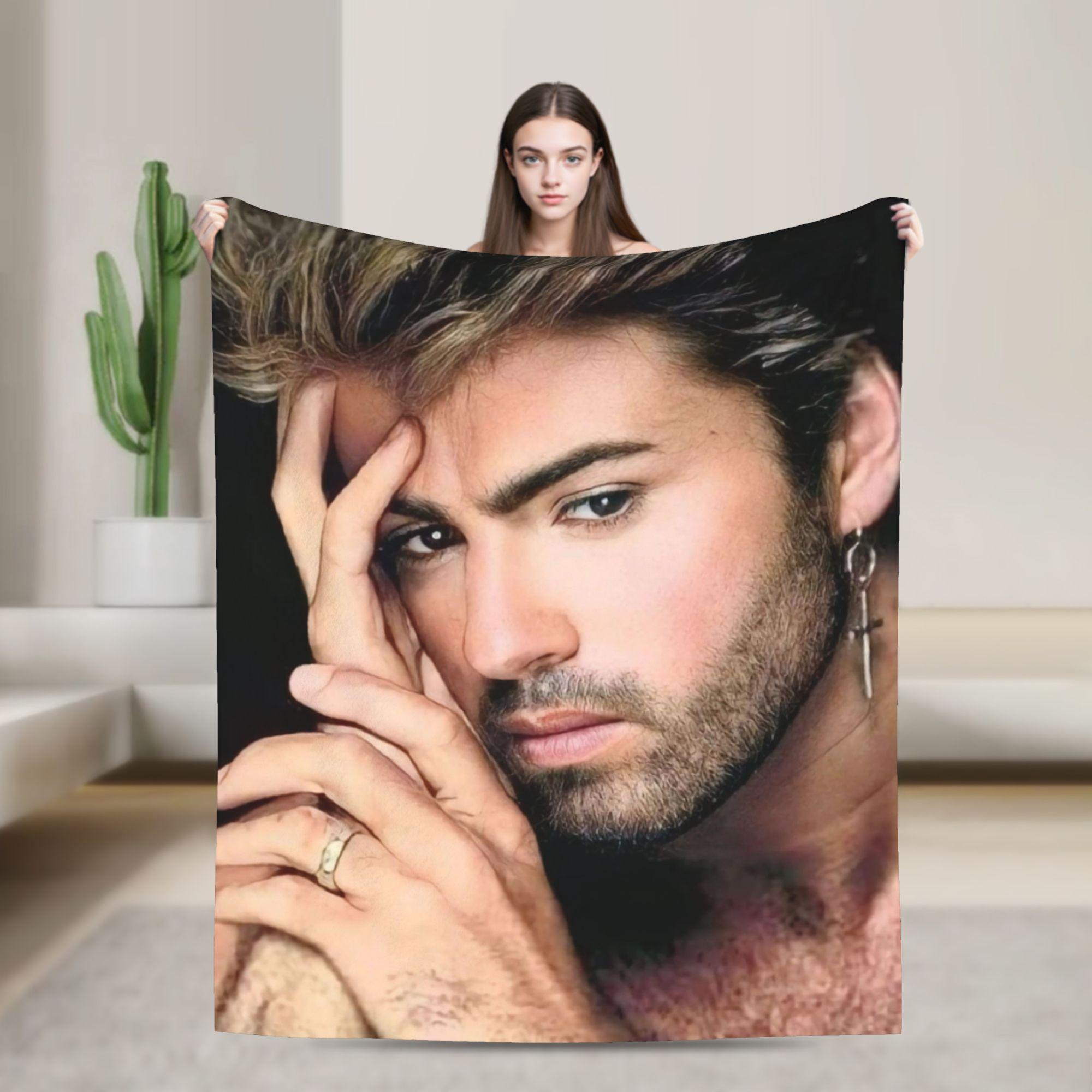 George Michael British Singer Soft Warm Blanket Girls Boys Plush Bedding Throws Novelty Living Room Flannel Bedspread Bed Cover 75x100cm (30x40inch)
George Michael British Singer Soft Warm Blanket Girls Boys Plush Bedding Throws Novelty Living Room Flannel Bedspread Bed Cover 75x100cm (30x40inch)