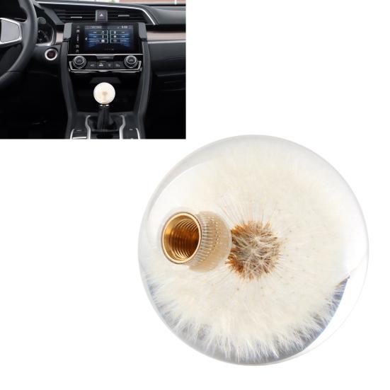 1 Set Shift Dandelion Easy to Shift Knob Pattern Transparent Non-slip Shifter