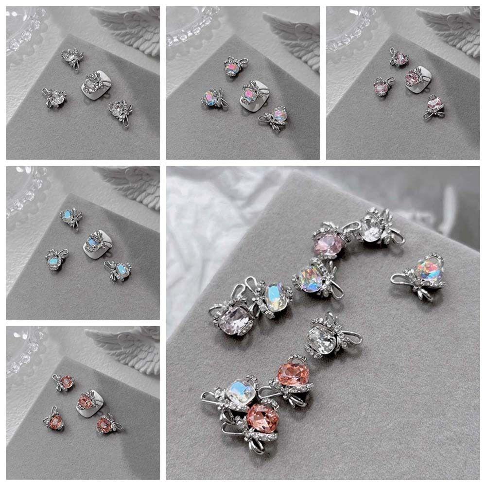 4Pcs/set Metal Nail Art Drills Bow Nail Decorations Bowknot Nail Rhinestones Nail Salon A01
4Pcs/set Metal Nail Art Drills Bow Nail Decorations Bowknot Nail Rhinestones Nail Salon A01