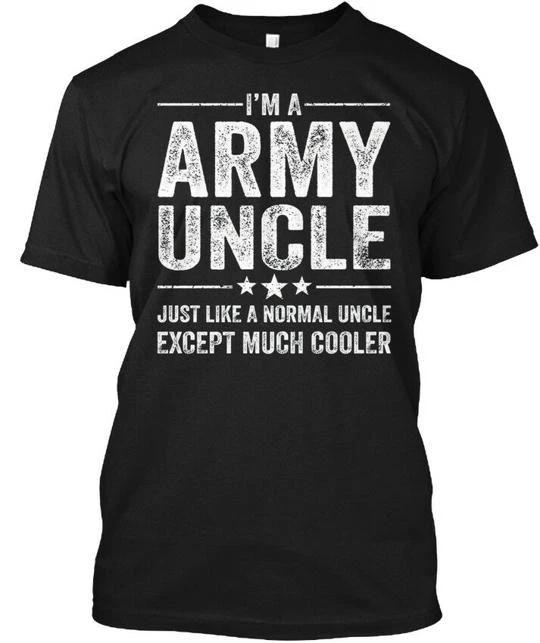 Army Uncle Just Like A Normal Much Im Except Cooler T shirt Made in USA S to 5XL 4XL
Army Uncle Just Like A Normal Much Im Except Cooler T shirt Made in USA S to 5XL 4XL