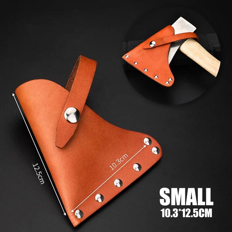 Cowhide Axe Head Cover Blade Sheath Hatchet Protection Pouch For Home Outdoor Camping Hiking Axe Sheath Cover (without Axe)
Cowhide Axe Head Cover Blade Sheath Hatchet Protection Pouch For Home Outdoor Camping Hiking Axe Sheath Cover (without Axe)