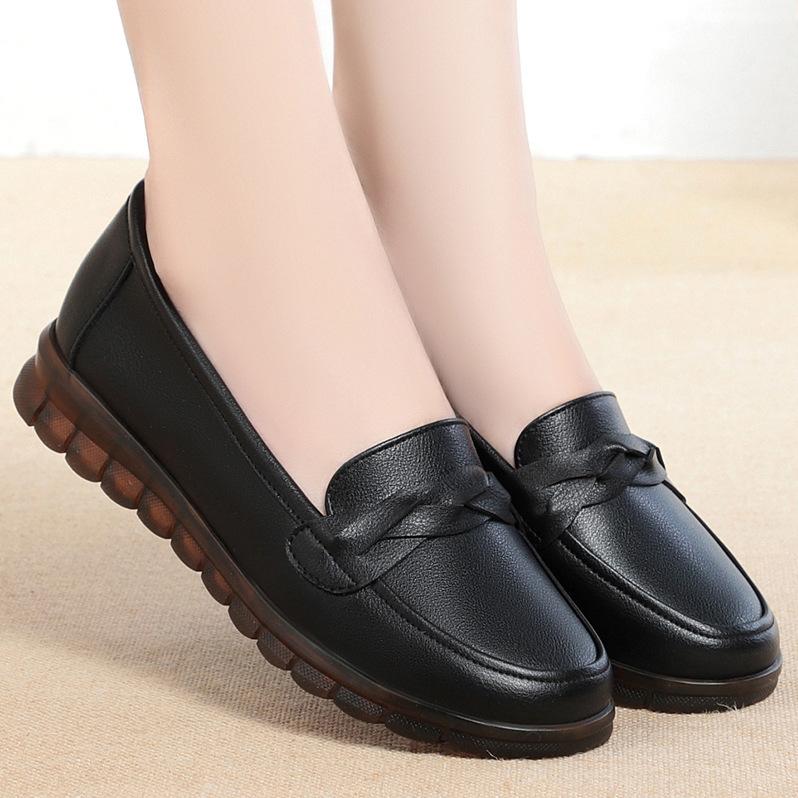 Women s Soft Leather Soft-soled White Sneakers, Flat and Versatile, Comfortable Leather Shoes for Spring and Autumn 42
Women s Soft Leather Soft-soled White Sneakers, Flat and Versatile, Comfortable Leather Shoes for Spring and Autumn 42