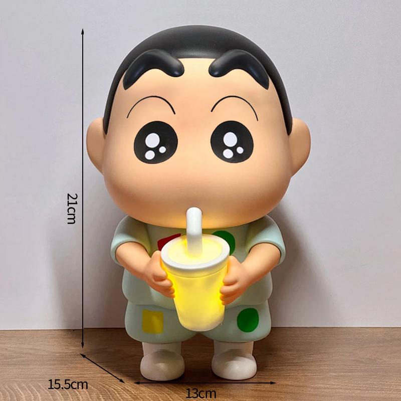 Shin-chan Lamp Toy Crayon Shin-chan Light Ornament Reading Light Funny Gifts Glow in The Dark Cartoon Lamp Decorations
Shin-chan Lamp Toy Crayon Shin-chan Light Ornament Reading Light Funny Gifts Glow in The Dark Cartoon Lamp Decorations