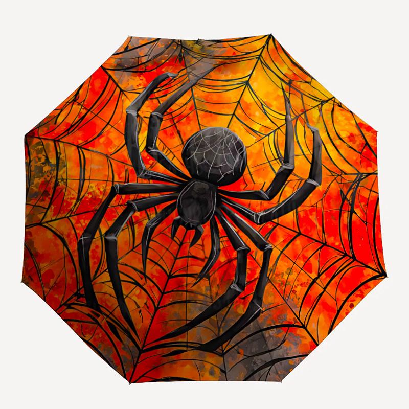 1pc Spider Web Automatic Folding Umbrella Compact 8 Rib Design, Durable Iron Frame for Travel, Outdoor, a0920079
1pc Spider Web Automatic Folding Umbrella Compact 8 Rib Design, Durable Iron Frame for Travel, Outdoor, a0920079