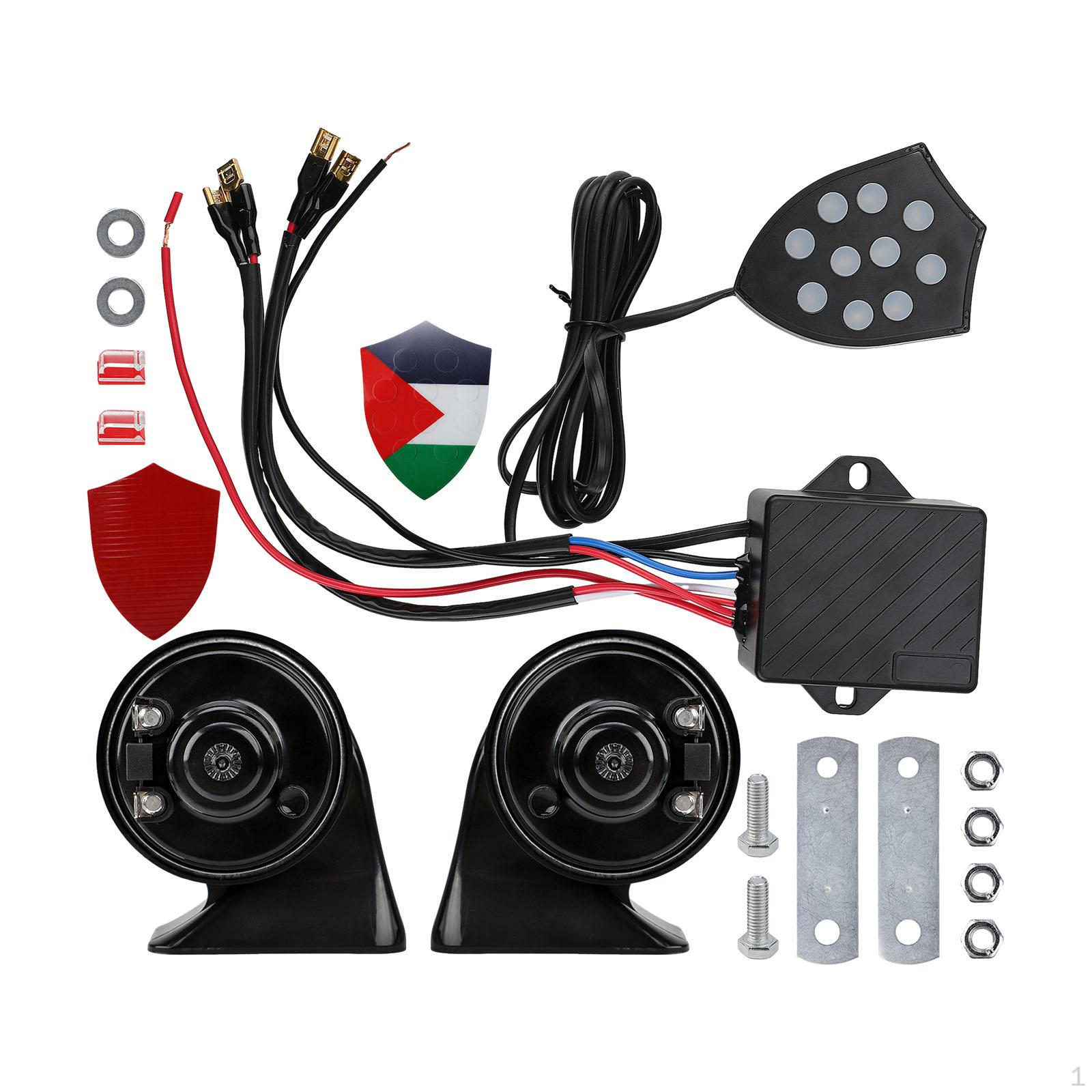 Electronic Horn Car 12V Automotive Accessories Musical Controller for Cars Trucks
Electronic Horn Car 12V Automotive Accessories Musical Controller for Cars Trucks